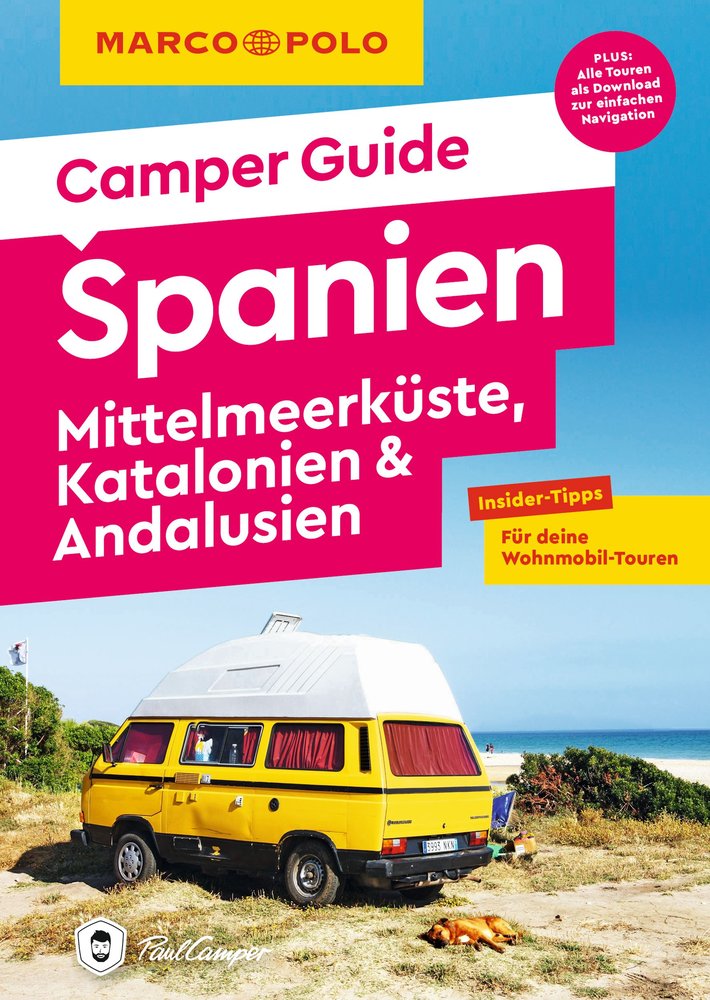 MARCO POLO Camper Guide Spanien, Mittelmeerküste, Katalonien & Andalusien