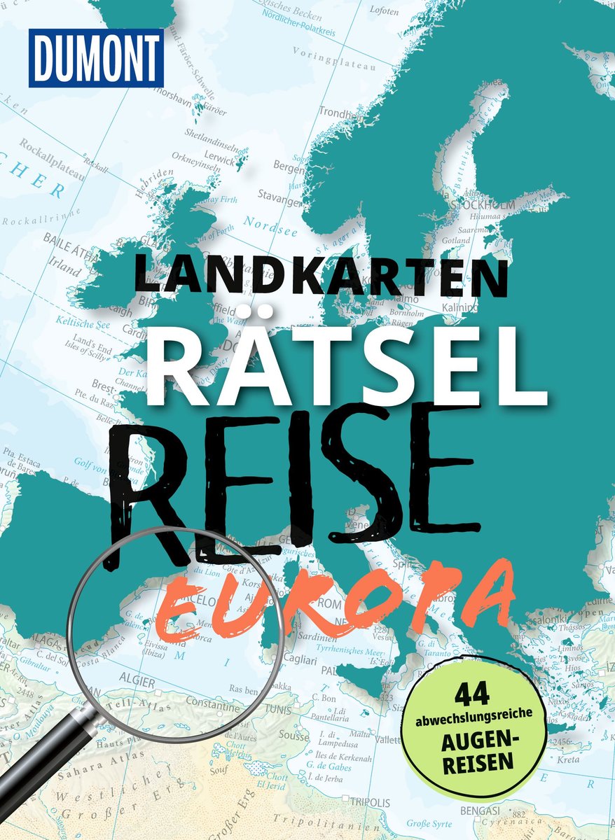 DuMont Bildband Landkarten-Rätselreise Europa