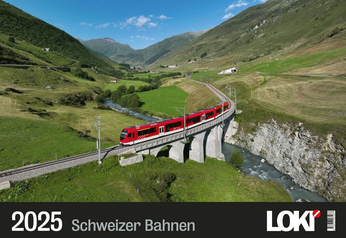 LOKI Kalender Schweizer Bahnen 2025